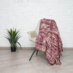 שמיכת זריקה Picco Fuchsia (130×170 ס"מ)