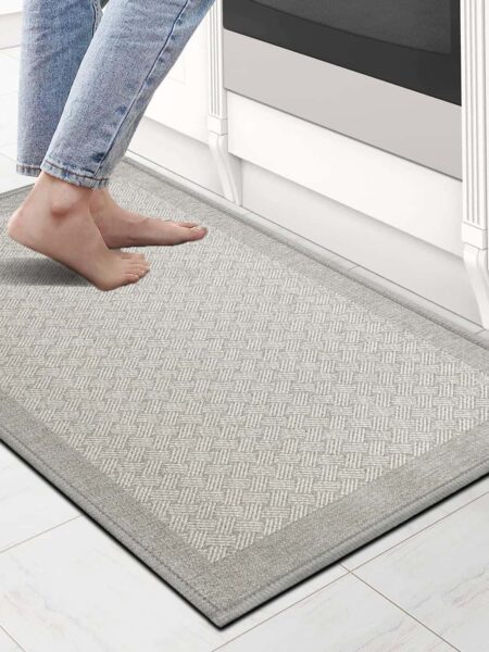 Washmat with gray rubber lining &ndash; Naus