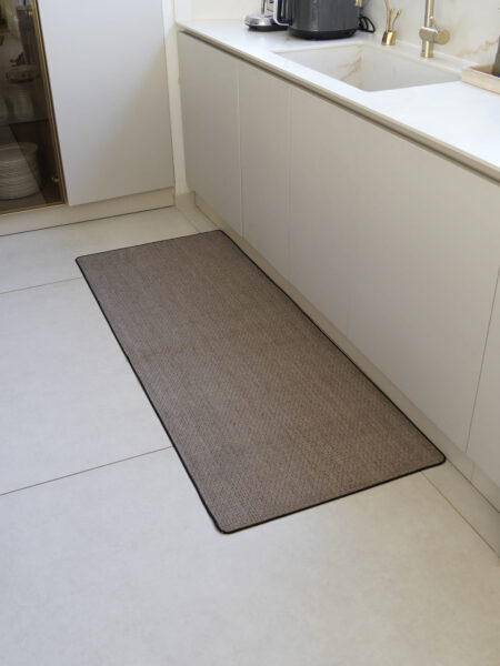 Washable rug with gray rubber lining &ndash; Charlotte