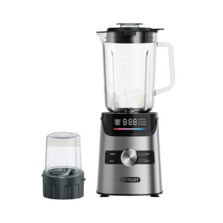 Блендер Trust Pro 1400 Вт, 1,7 литра, серебристый и черный