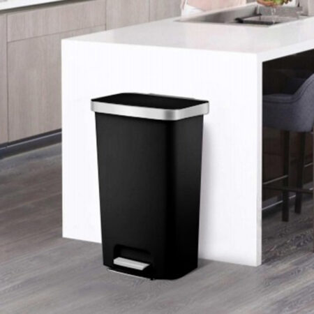 HANNA Rectangular 45L Matte Trash Can – by EKO