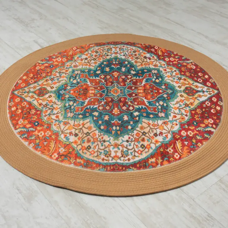 Ковер цвета индиго – Модель 2