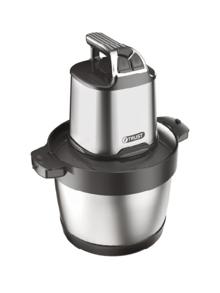 Trust Food Chopper 1000W, 6 ליטר, אל חלד / שחור.