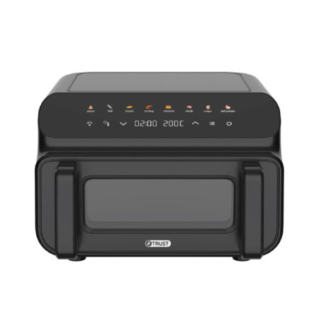 Домашний гриль Trust 2000 Вт, 10 л, чёрный