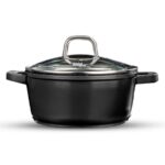40 cm, 19.2L Pot – MARBLE CLASS – Black