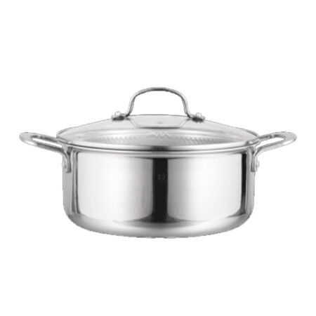 Кастрюля из нержавеющей стали с антипригарным покрытием – серия MASTER