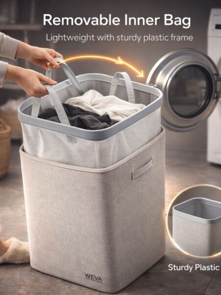 סל כביסה WEVA Clary 60L