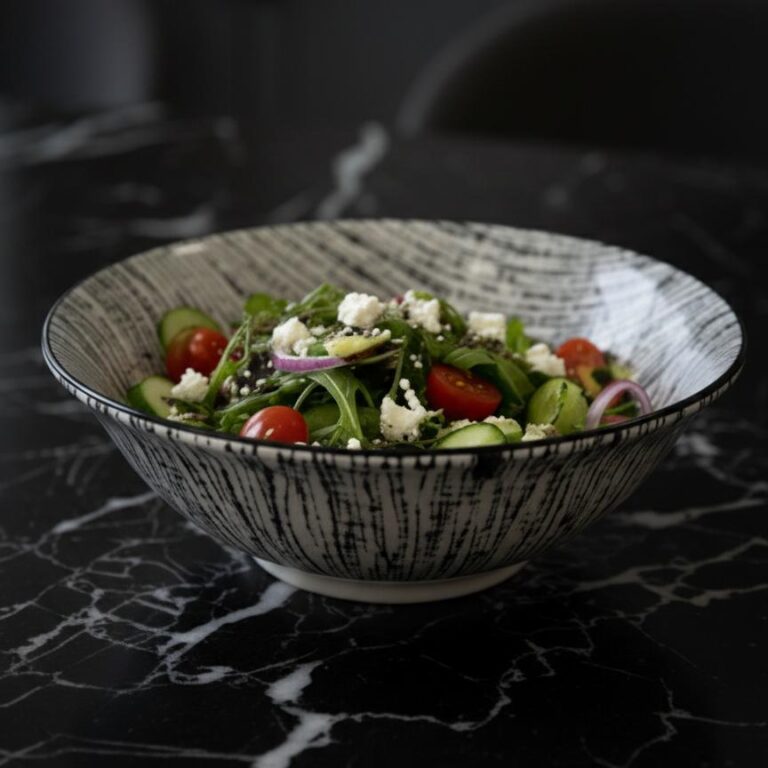 Decorative Porcelain Bowl with Artistic Design