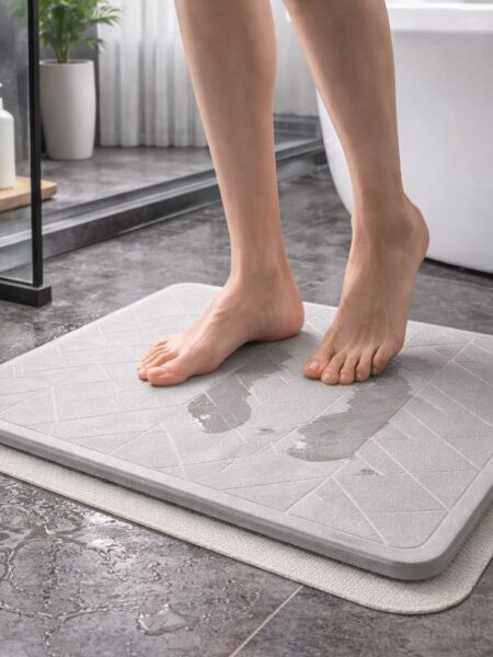 שטיח מקלחת מאבן דיאטומי<br>