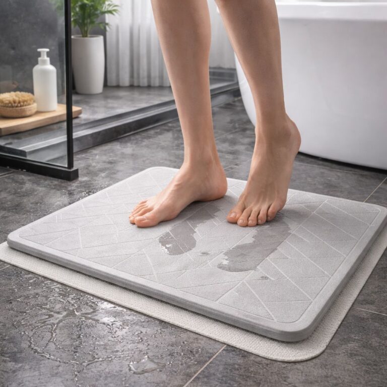Diatomite Stone Shower Mat