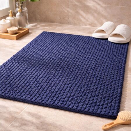 Роскошный коврик для ванной VIA PINKY – 100% микрофибра 50x80 см