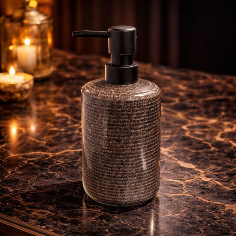 Liquid Soap Dispenser – Stone Texture Design