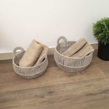 2 Pcs Paper Basket Set – Twiny