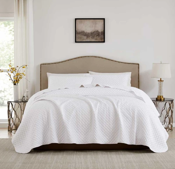 Bedspread Set – Chic Vivid White