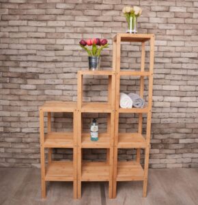 Wooden Storage Rack – Fend Natural 3 / 4 / 5-Tier