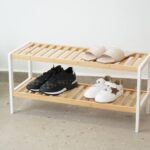 Обувная полка Meeple из бамбука – 2 яруса