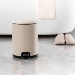 Steel Waste Bin 5 L - Stella Beige