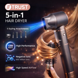 Lexor 5 in 1 Hair Dryer - Trust