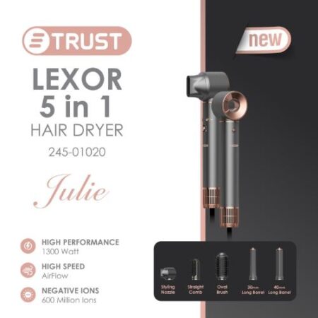 مجفف شعر ليكسور 5 في 1 - ترست