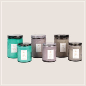 TOKYO Scented Glass Candle – Decorative 410ml Candle Jar