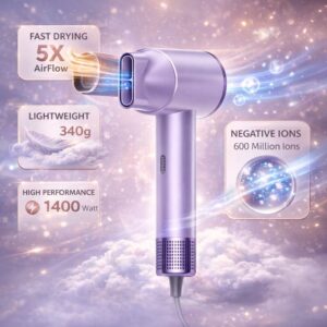 Hair Dryer Violet Pro Negative Ions - Trust