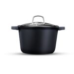 Food Appeal MARBLE CLASS Tall Pot 28 cm – 10 Liters – Black